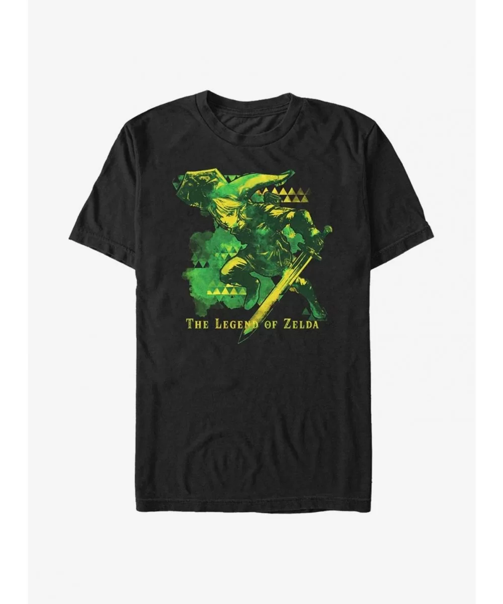 Seasonal Sale The Legend Of Zelda Technique T-Shirt $5.44 T-Shirts