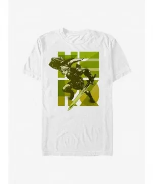 Unique The Legend Of Zelda Geo Hero Link T-Shirt $6.99 T-Shirts