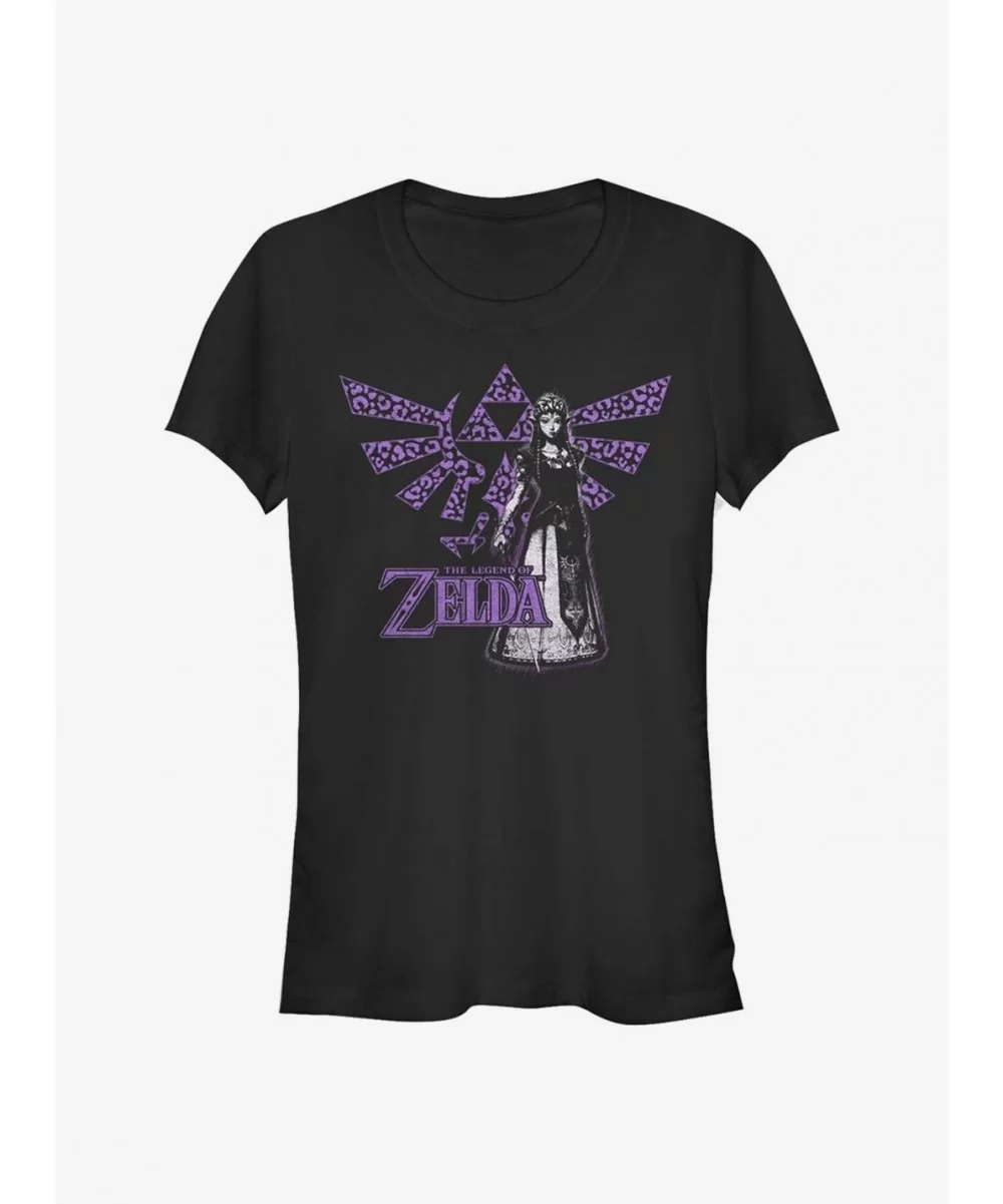 Pre-sale The Legend Of Zelda Cheetah Crest Girls T-Shirt $5.02 T-Shirts