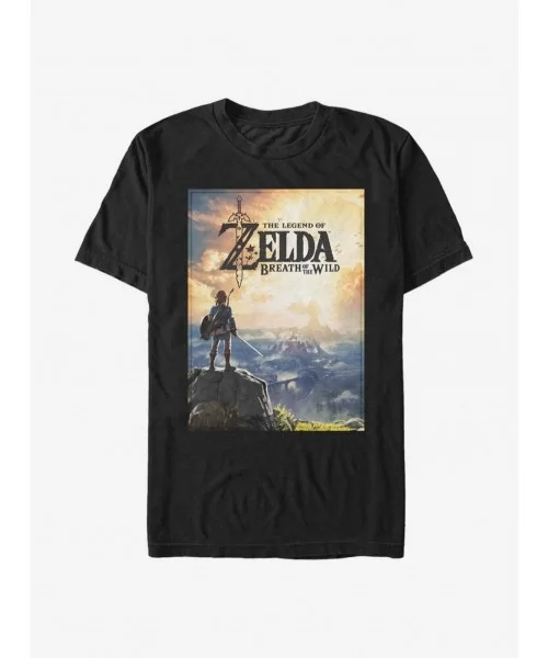 Huge Discount The Legend Of Zelda Link Horizon T-Shirt $7.45 T-Shirts