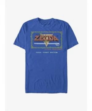 Value Item The Legend of Zelda Pixelated Game Intro T-Shirt $6.99 T-Shirts