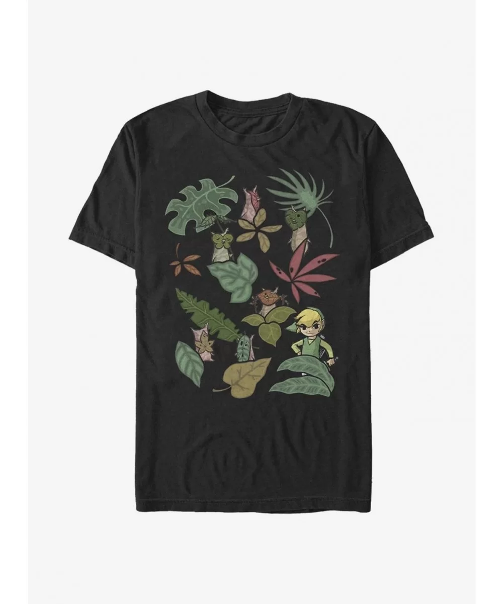 Value Item The Legend Of Zelda Leafy Link T-Shirt $6.21 T-Shirts