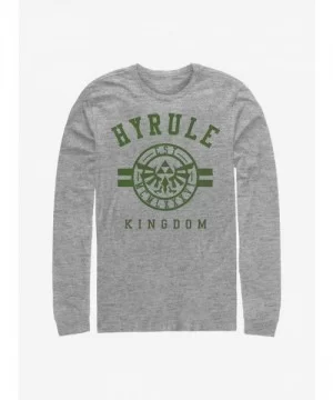 Value Item The Legend Of Zelda Hyrule Kingdom Long-Sleeve T-Shirt $8.42 T-Shirts