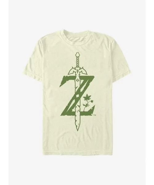 High Quality Nintendo Zelda Master Sword T-Shirt $6.99 T-Shirts