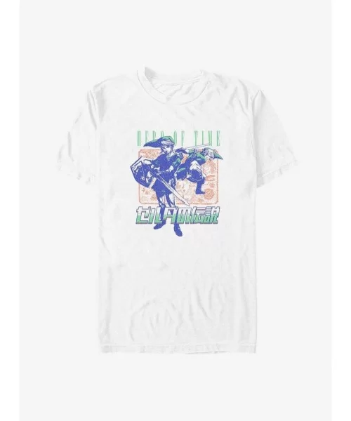 Value Item The Legend of Zelda Link Hero of Time Big & Tall T-Shirt $9.09 T-Shirts