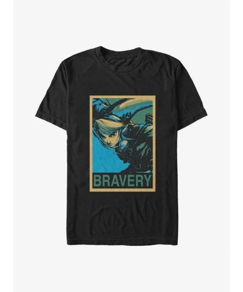 Absolute Discount The Legend of Zelda Link Bravery Poster Big & Tall T-Shirt $9.33 T-Shirts