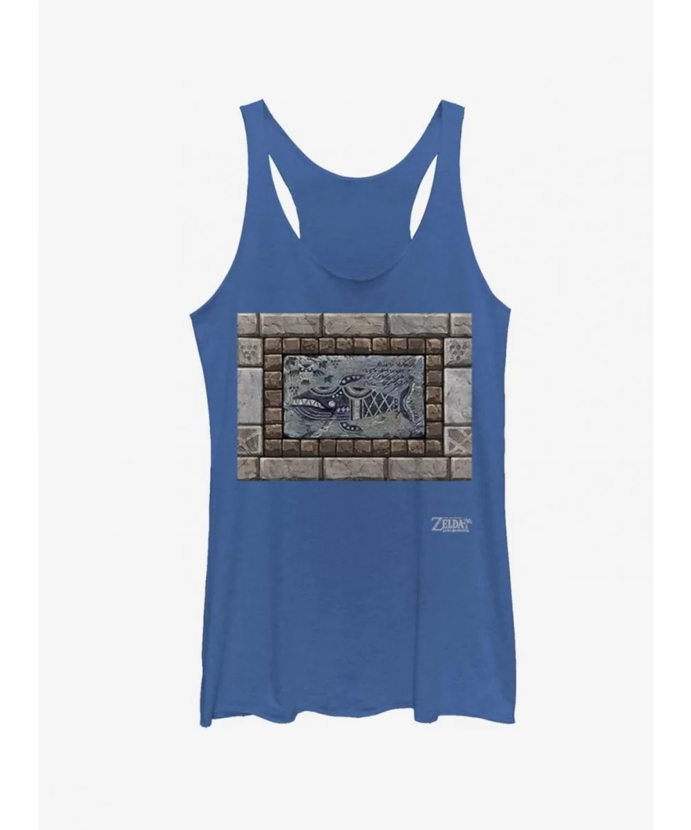 Value Item Nintendo The Legend of Zelda: Link's Awakening Whale Tablet Girls Tank $6.63 Tanks