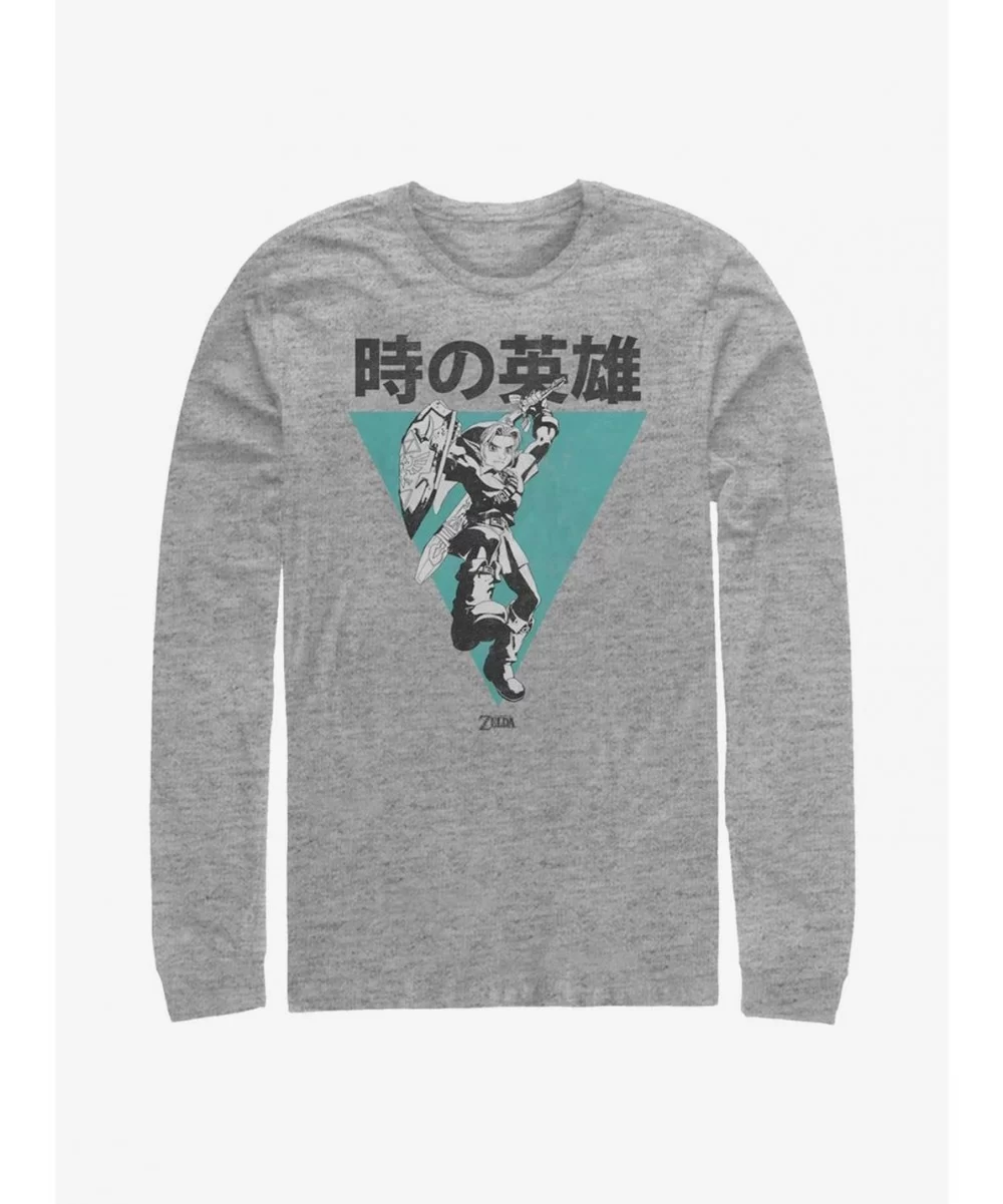 Absolute Discount The Legend Of Zelda Hero Of Time Long-Sleeve T-Shirt $11.32 T-Shirts