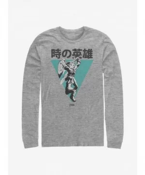 Absolute Discount The Legend Of Zelda Hero Of Time Long-Sleeve T-Shirt $11.32 T-Shirts