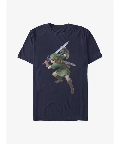 Sale Item The Legend of Zelda Link Smash T-Shirt $5.59 T-Shirts