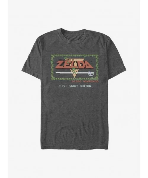 Premium Nintendo Zelda Pixelated T-Shirt $6.21 T-Shirts