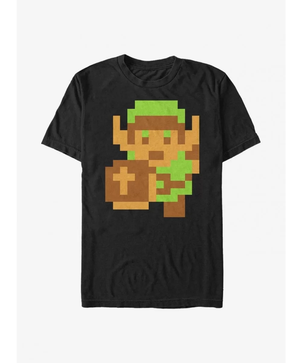 Best Deal Nintendo Legend of Zelda Pixel Link T-Shirt $4.66 T-Shirts