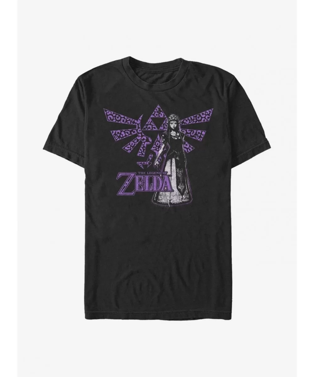 Flash Deal The Legend Of Zelda Cheetah Crest T-Shirt $4.66 T-Shirts