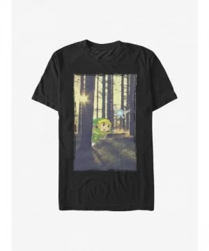 Premium Nintendo Zelda Forest Link T-Shirt $6.52 T-Shirts