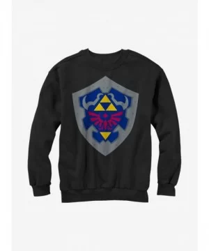 Wholesale Nintendo Legend of Zelda Hylian Shield Sweatshirt $13.87 Sweatshirts