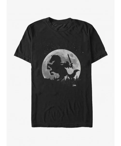 Fashion Nintendo Legend of Zelda Moon T-Shirt $7.61 T-Shirts