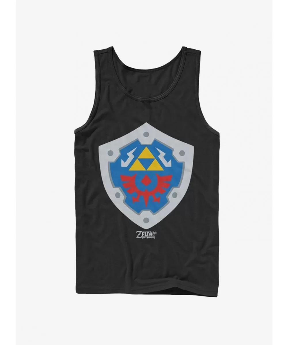 Trendy Nintendo The Legend of Zelda: Link's Awakening Hylian Shield Tank $6.97 Tanks