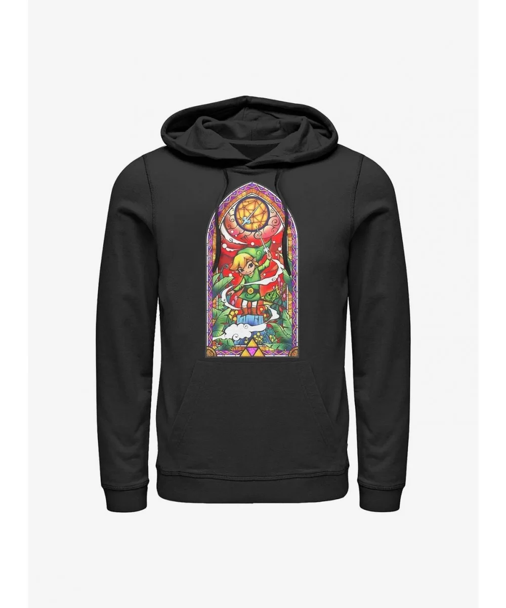 Value for Money Nintendo Zelda Wind Waker Window Hoodie $11.49 Hoodies