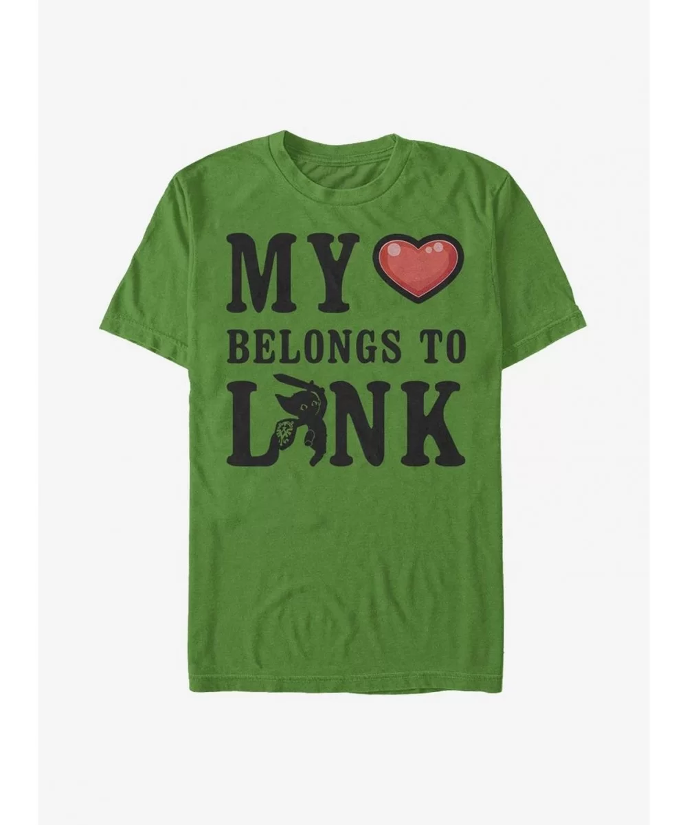 Value for Money Nintendo Zelda My Heart Belongs T-Shirt $7.14 T-Shirts