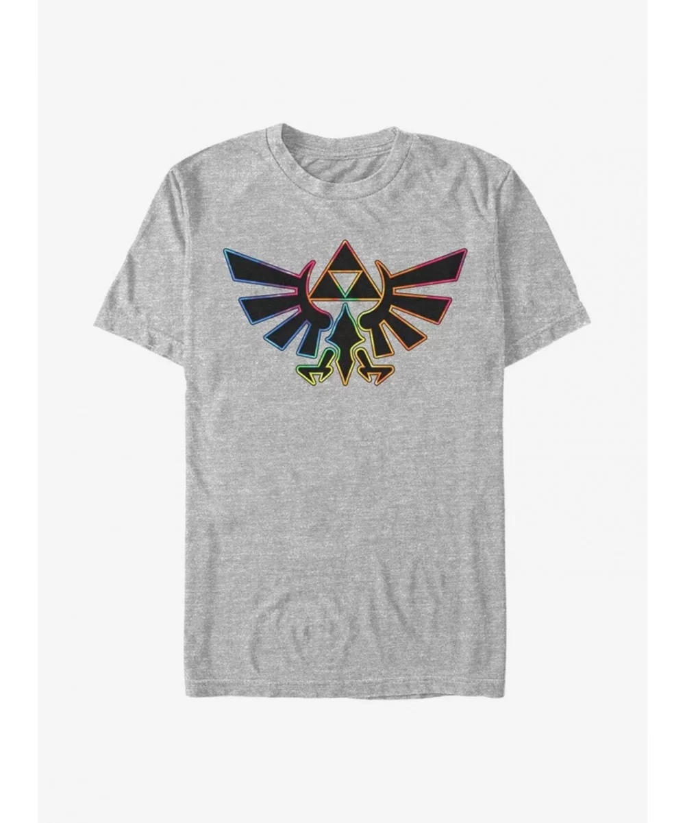 Low Price The Legend Of Zelda Tie Dye Outline T-Shirt $7.30 T-Shirts