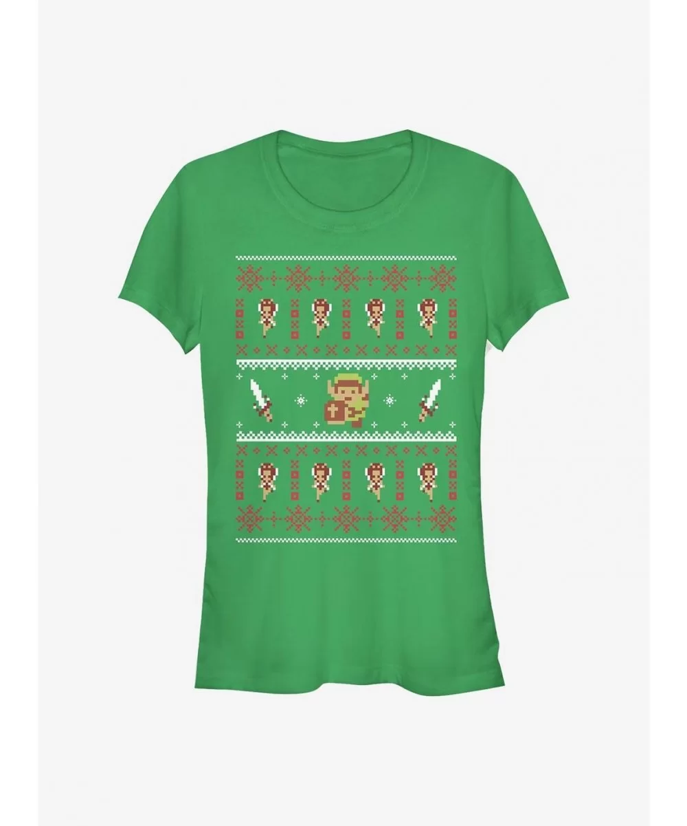 Limited-time Offer Nintendo The Legend Of Zelda Wintery Zelda Girls T-Shirt $5.34 T-Shirts