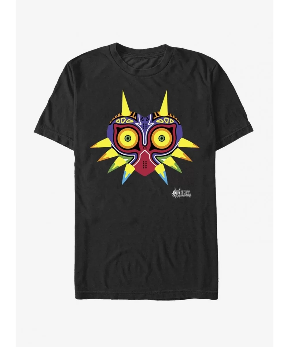 Value for Money Nintendo Legend of Zelda Majora's Mask Design T-Shirt $6.68 T-Shirts