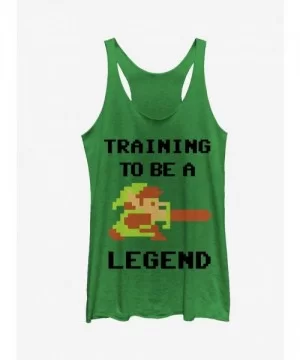 Unique Nintendo Legend of Zelda Link Training Girls Tanks $9.74 Tanks