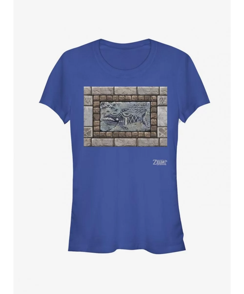 Festival Price Nintendo The Legend of Zelda: Link's Awakening Whale Tablet Girls T-Shirt $6.63 T-Shirts