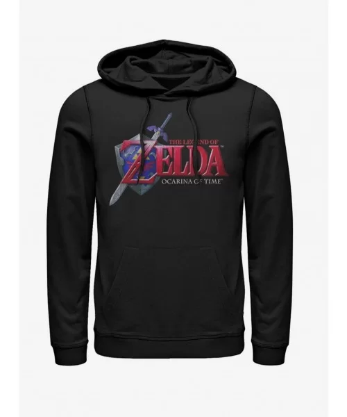 Best Deal Nintendo Legend of Zelda Ocarina of Time Hoodie $11.85 Hoodies