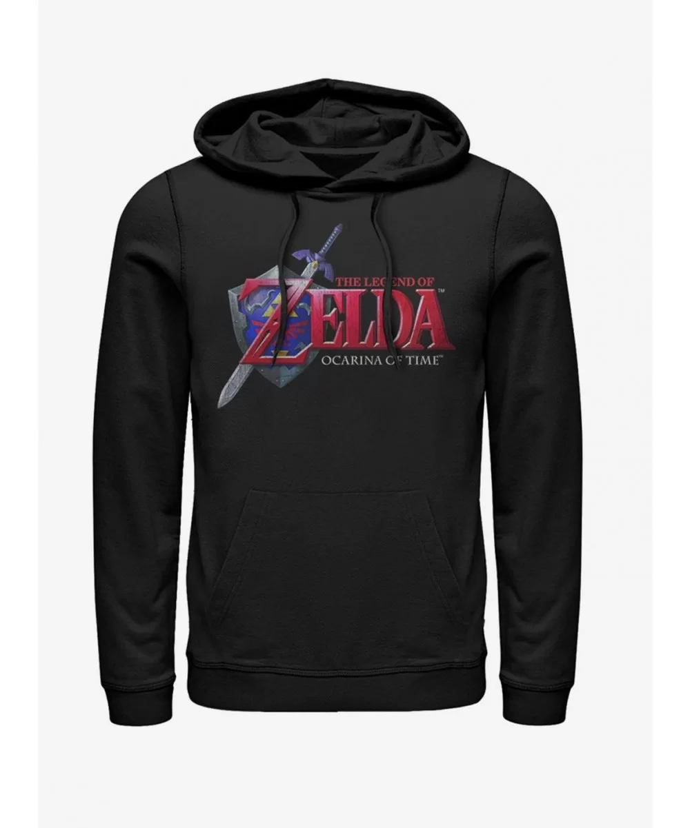 Best Deal Nintendo Legend of Zelda Ocarina of Time Hoodie $11.85 Hoodies