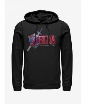 Best Deal Nintendo Legend of Zelda Ocarina of Time Hoodie $11.85 Hoodies