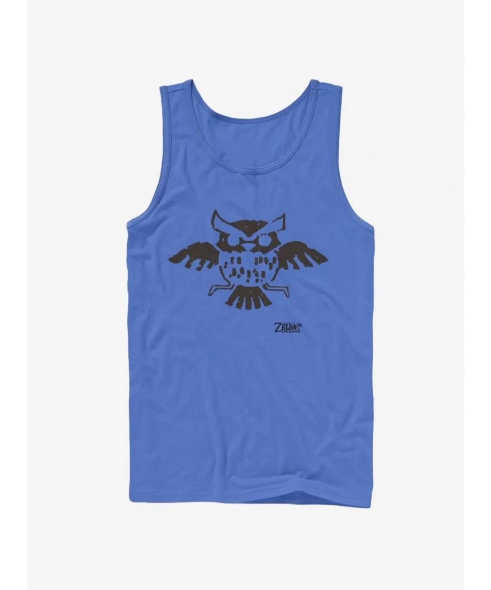 Limited-time Offer Nintendo The Legend of Zelda: Link's Awakening Owl Glyph Tank $6.77 Tanks