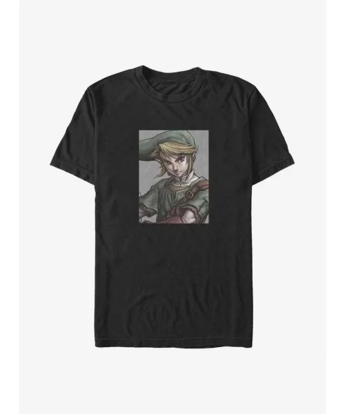 Value Item The Legend of Zelda Link Portrait Big & Tall T-Shirt $9.57 T-Shirts