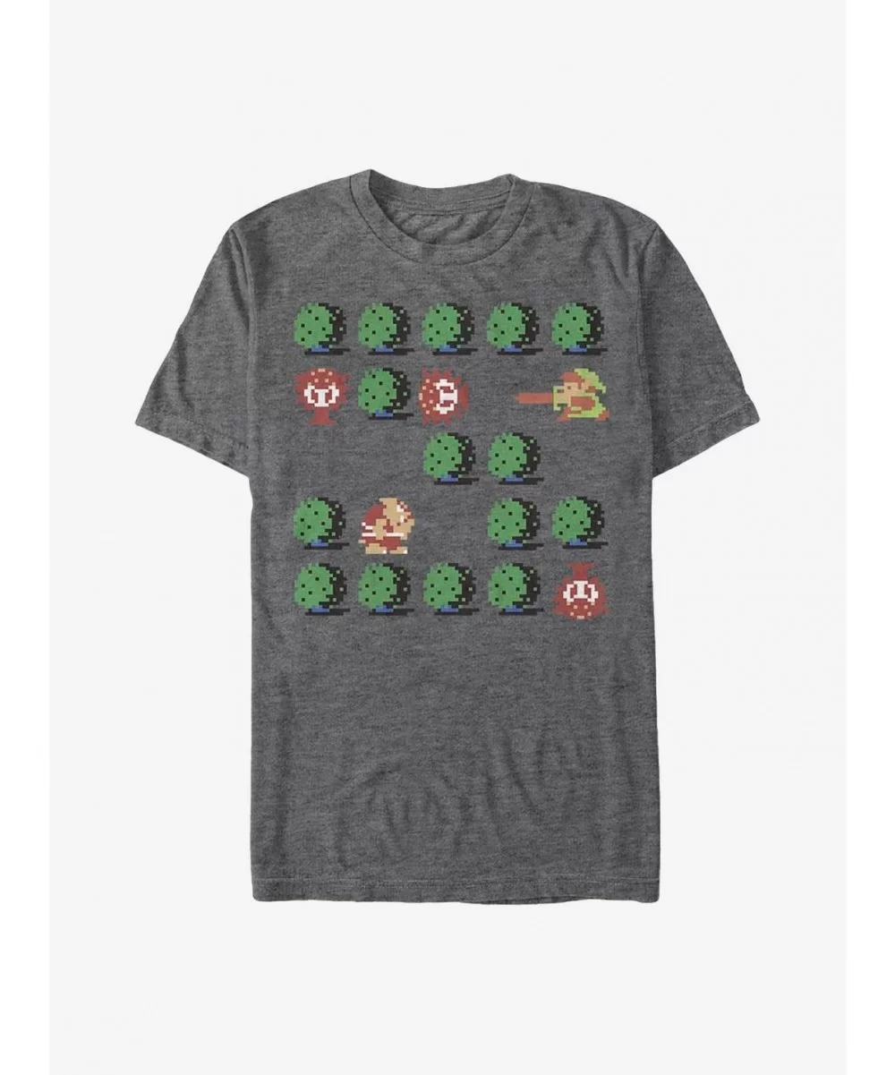 Bestselling Nintendo Zelda Map T-Shirt $7.45 T-Shirts