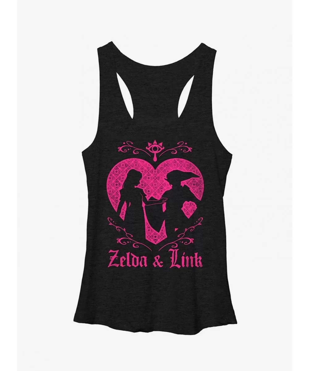 Seasonal Sale Nintendo Legend of Zelda Link Love Girls Tanks $8.29 Tanks