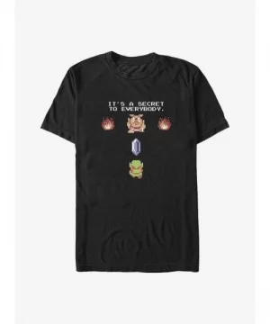 Pre-sale The Legend of Zelda It's A Secret Big & Tall T-Shirt $10.52 T-Shirts