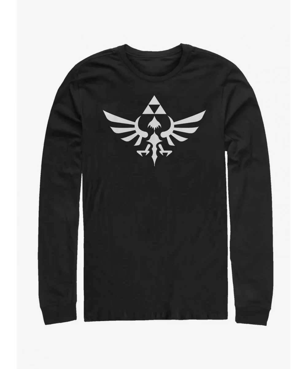 Exclusive The Legend of Zelda Triumphant Triforce Long-Sleeve T-Shirt $7.90 T-Shirts