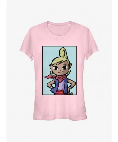 Premium The Legend Of Zelda Tetra Face Girls T-Shirt $7.93 T-Shirts