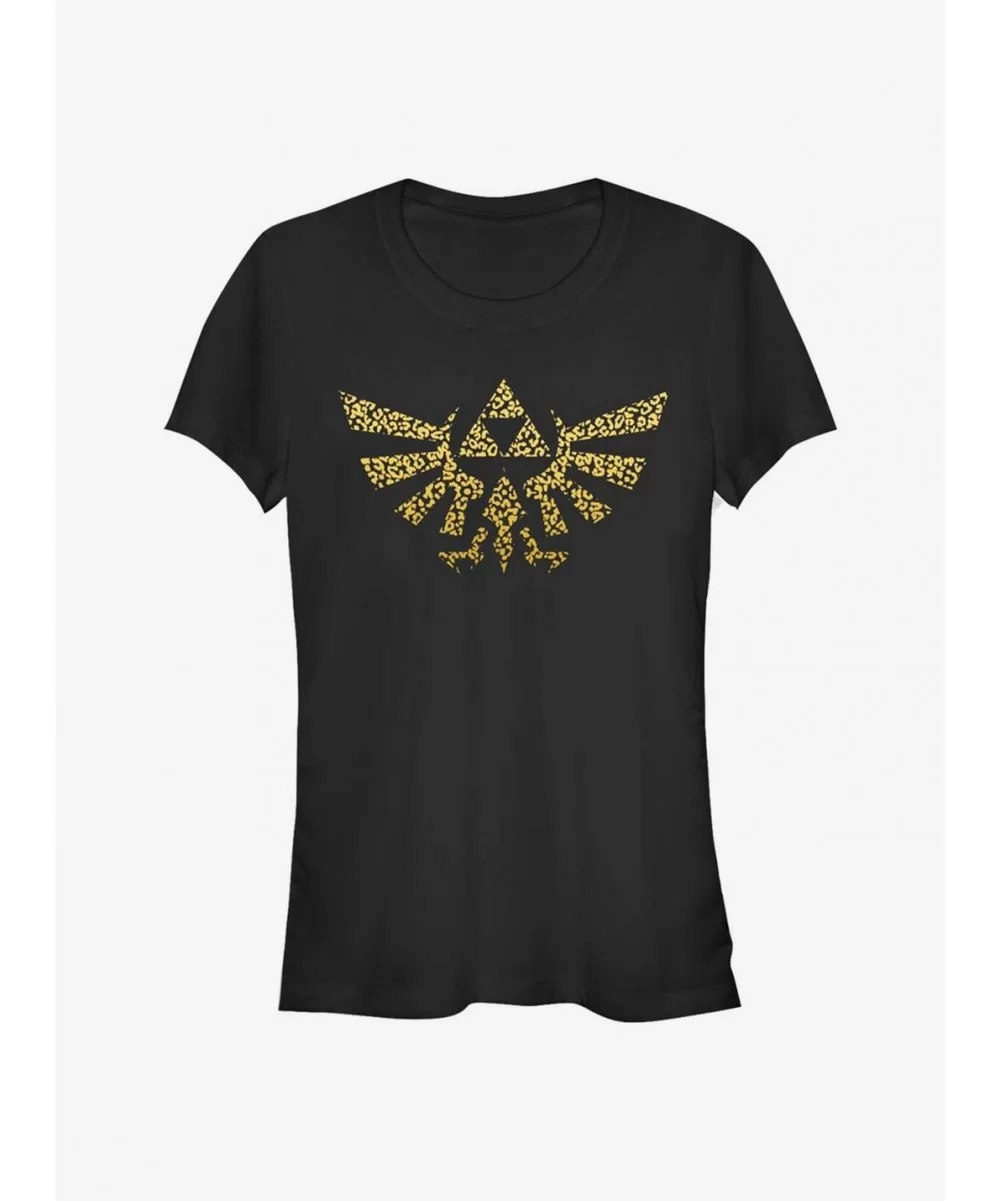 Cheap Sale The Legend Of Zelda Triforce Cheetah Girls T-Shirt $5.18 T-Shirts