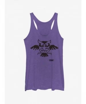 Big Sale Nintendo The Legend of Zelda: Link's Awakening Owl Glyph Girls Tank $8.70 Tanks