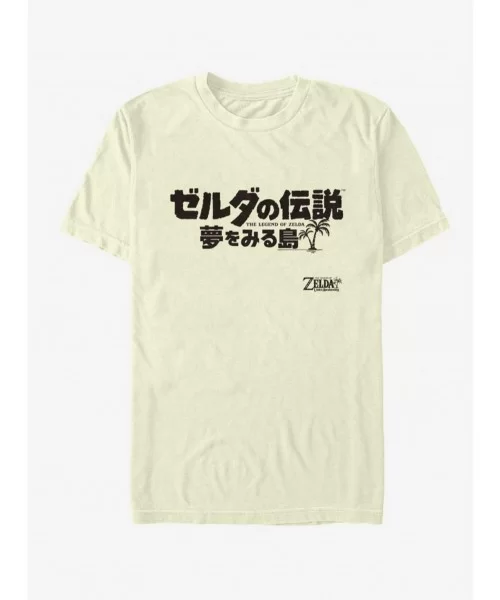 Special Nintendo The Legend of Zelda: Link's Awakening Japanese Logo T-Shirt $5.12 T-Shirts