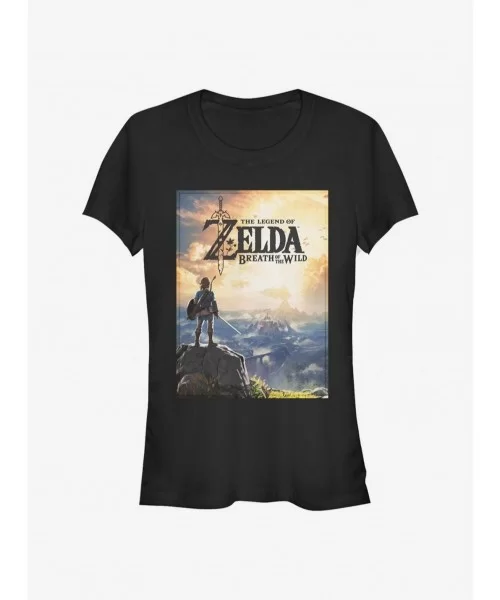 Low Price The Legend Of Zelda Link Horizon Girls T-Shirt $5.18 T-Shirts