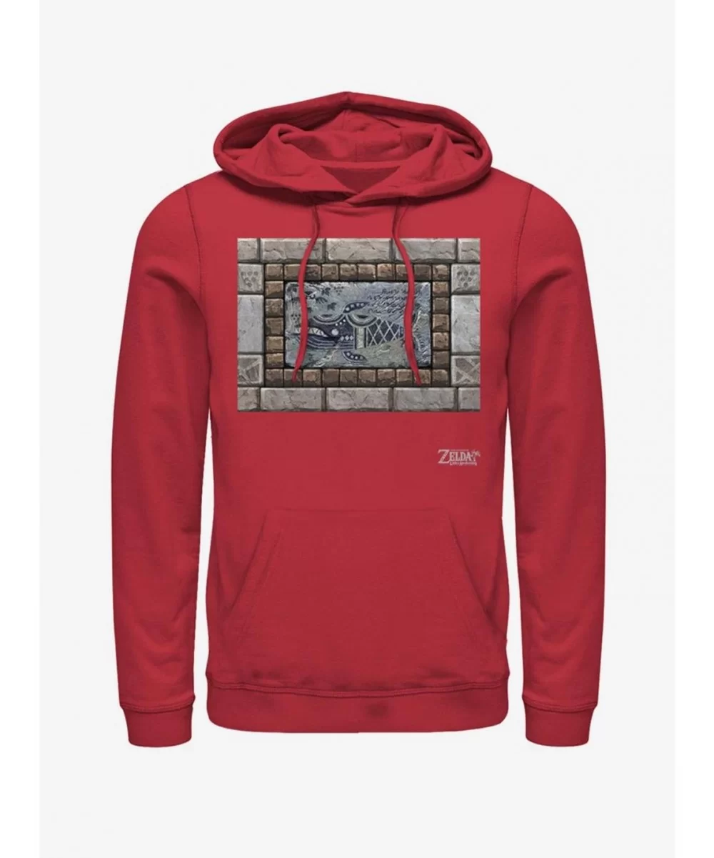 Fashion Nintendo The Legend of Zelda: Link's Awakening Whale Tablet Hoodie $12.93 Hoodies