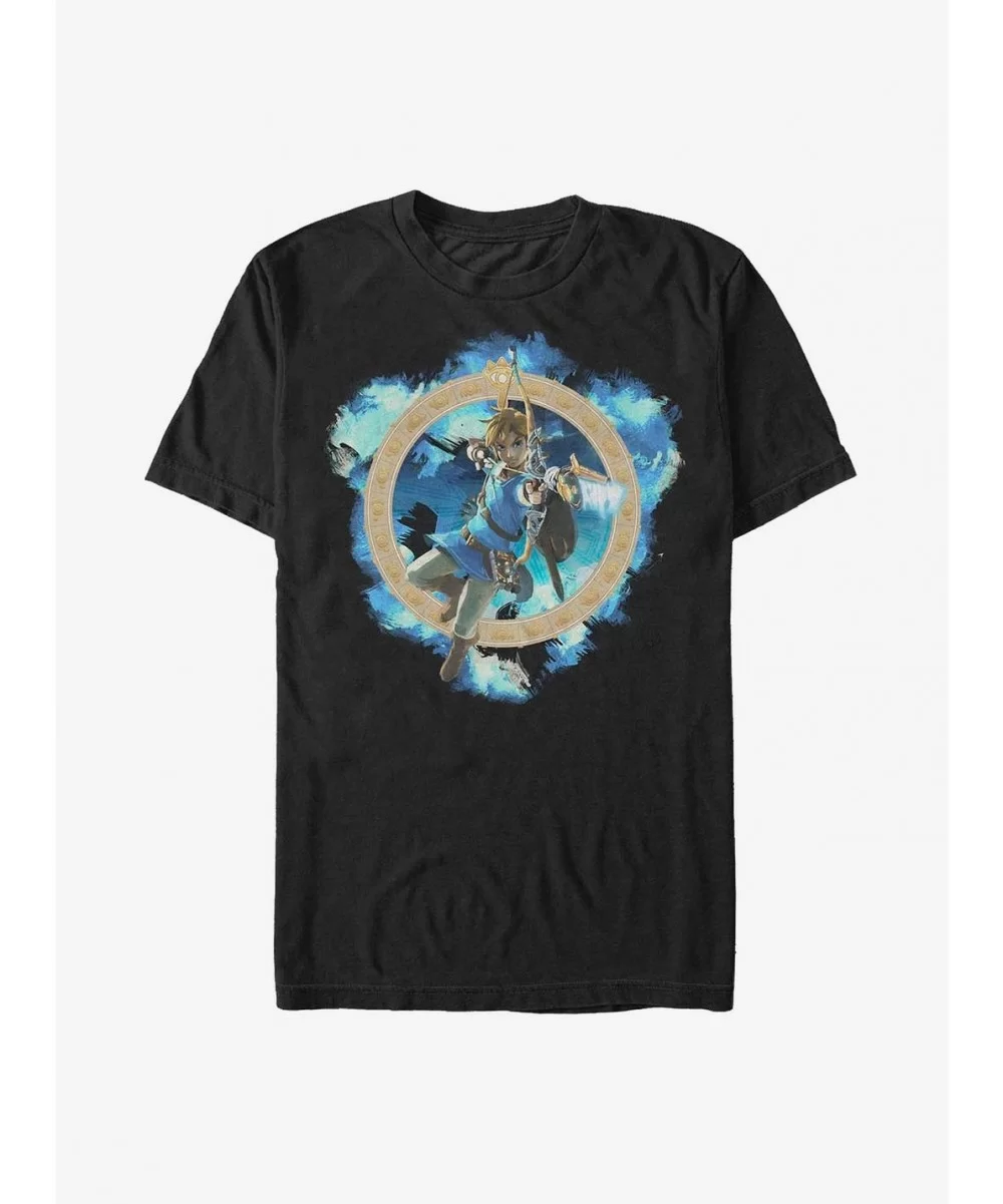 Seasonal Sale Nintendo Zelda Wild Clouds T-Shirt $5.28 T-Shirts