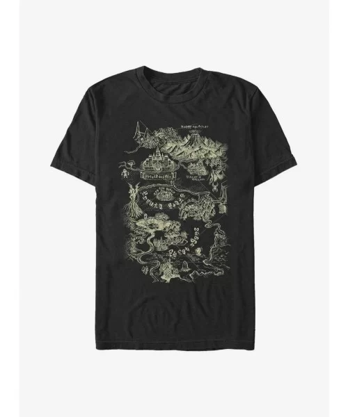 New Arrival Nintendo Zelda The Hyrule Map T-Shirt $7.61 T-Shirts