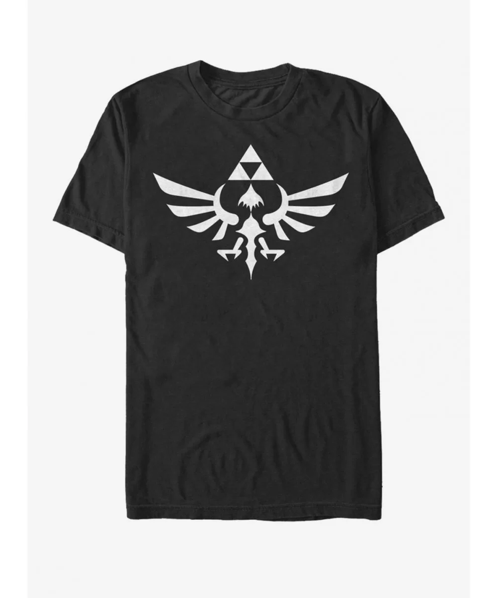 Discount Nintendo Legend of Zelda Triumphant Triforce T-Shirt $7.14 T-Shirts