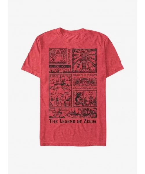 Hot Sale Nintendo Zelda The Legend Told T-Shirt $5.28 T-Shirts