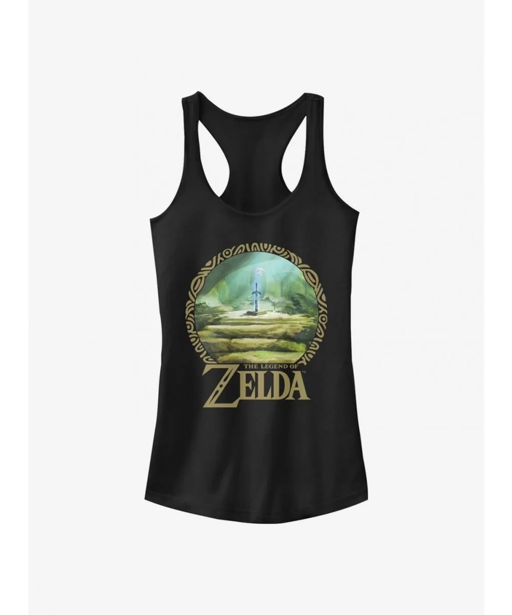 New Arrival The Legend Of Zelda Korok Forest Girls Tank $9.16 Tanks