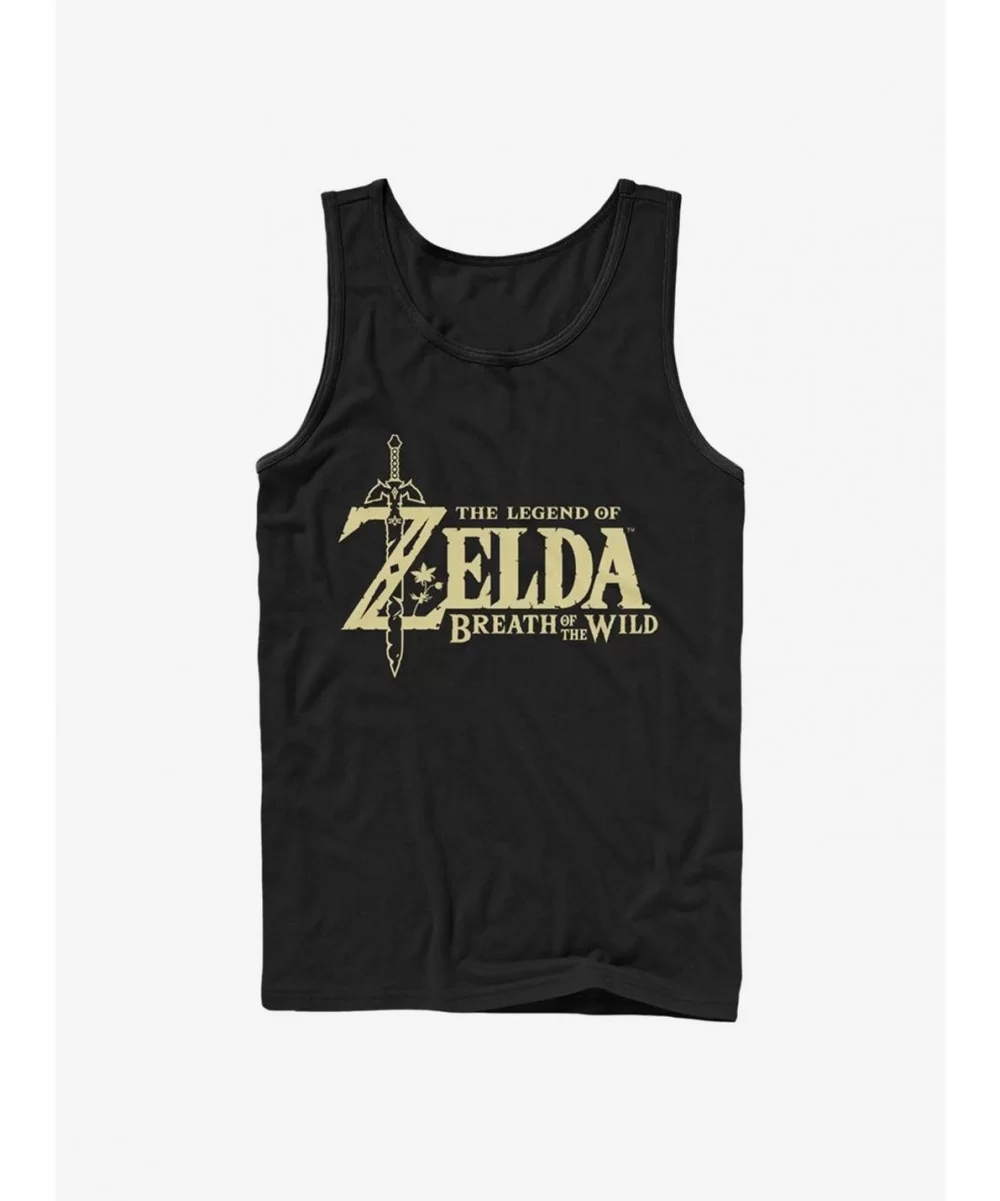 Value for Money The Legend Of Zelda Breath Of The Wild Logo Tank $7.57 Tanks