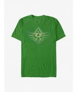 Discount Sale Nintendo Zelda Soaring Triforce T-Shirt $5.44 T-Shirts